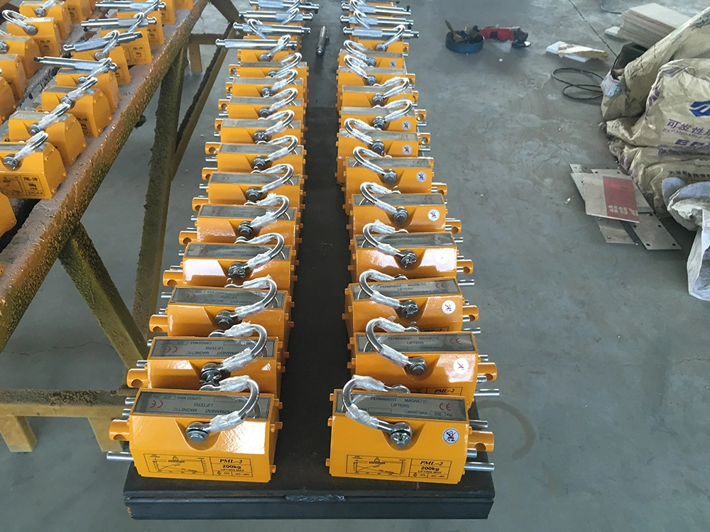 Lifter Magnetic Lifter Permanent Magnet Lifter 2000kg Manual Permanent Magnet Lifter for Steel Plate Magnetic Lifting