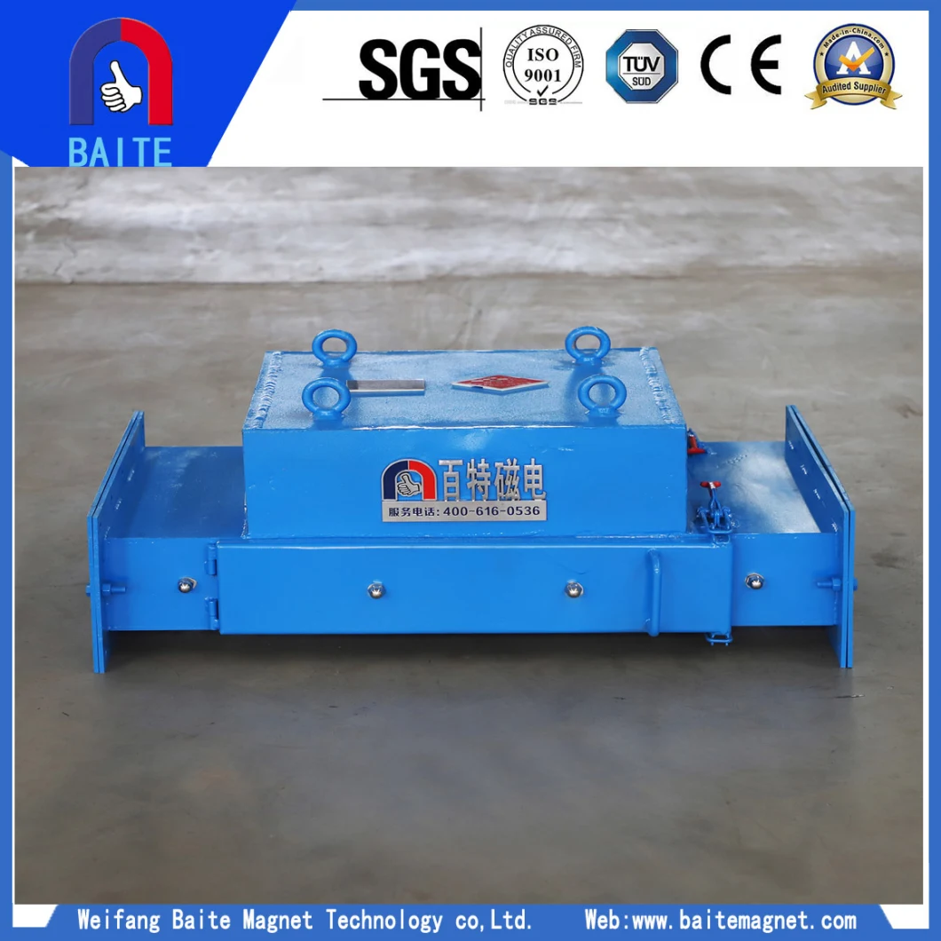 Dump Type Tube Magnetic Separator, Pipeline Type Self Dumping Iron Remover, Iron Ore Electromagnetic Separator