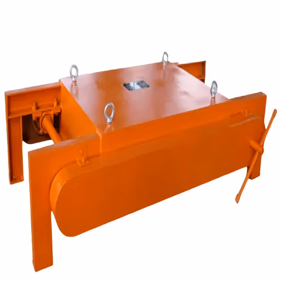 Rcyf Vertical Installation Manual Cleaning Pipeline Permanent Magnetic Iron Separator