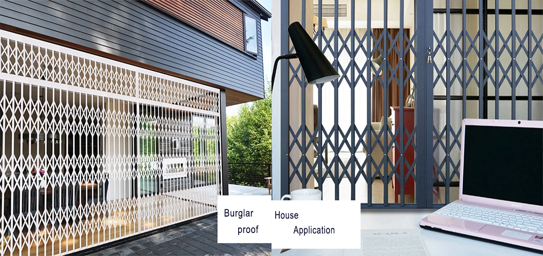 New Custom Aluminium Window Security Grill Design