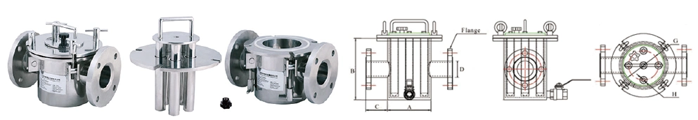 Liquid Line Magnetic Traps 