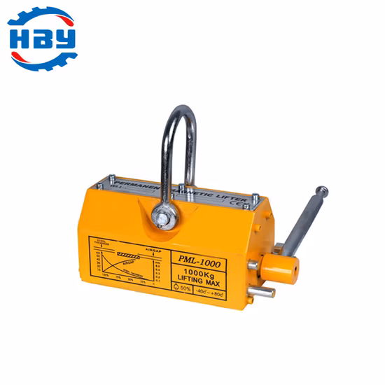 2000kg/4400lb ポータブルシートスチールリフティングマグネット